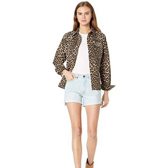 ALL SAINTS- Ezra Animal Print Twill Shirt (NWT) - Picture 12 of 16